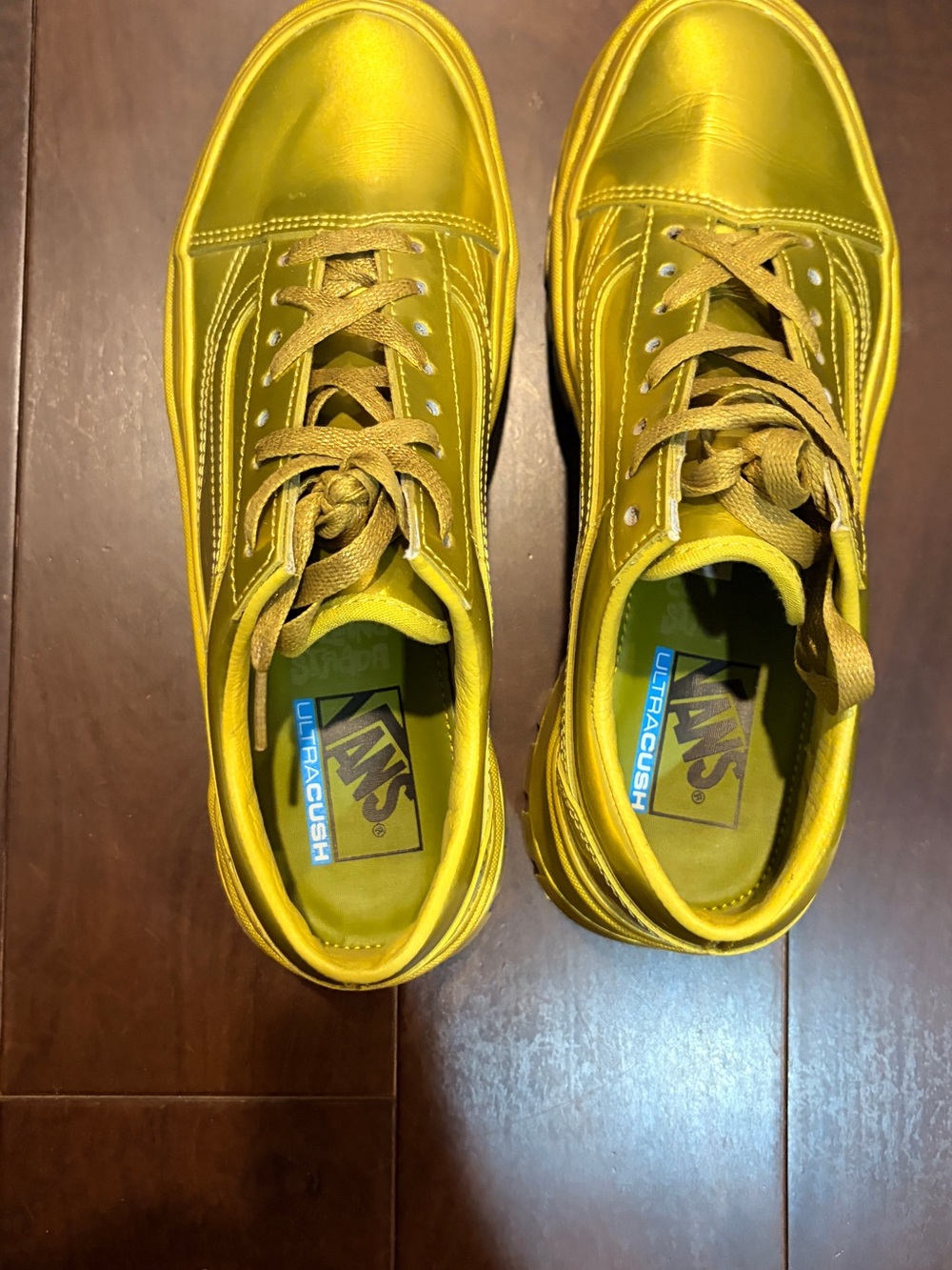 VANS x Collina Strada metallic Old Skool Vibram DX Sneakers - Picture 4 of 7